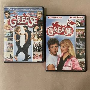 Grease 1 and Grease 2 DVDs